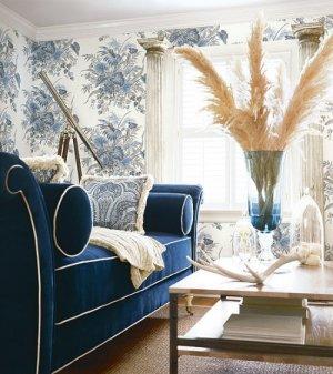 Thibaut Tidewater Tiderwater Velvet Woven Fabric