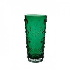 DARTINGTON CRYSTAL ON THE WINGS OF LOVE SMALL GREEN VASE