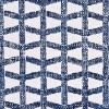 Select Colour Code Variant: 2061 LATTICE - NAVY ON WHITE JAPANESE PAPERWEAVE