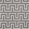 Select Colour Code Variant: 6601 ARCHIVE/IT'S GREEK TO ME - WHITE AND GREY ON ELEPHANT MANILA HEMP