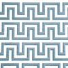 Select Colour Code Variant: 6603 ARCHIVE/IT'S GREEK TO ME - TURQUOISE AND OCEAN ON WHITE MANILA HEMP
