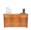 LOUIS PHILIPPE GLAZED BUFFET DRESSER 3DR