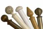 Alexander's Essential Country Wooden Curtain Pole Collection