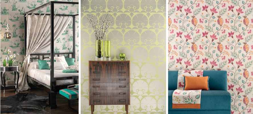 Buy Osborne and Little Wallpaper Alexander Interiors,Designer Fabric,  Wallpaper and Home decor goods