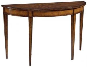 LARGE DEMI LUNE SIDE TABLE