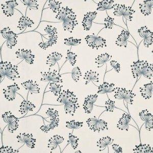 MULBERRY HOME MEADOW LINEN - SOFT BLUE  FABRIC