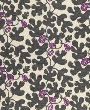 Borderline Fig Fabric