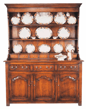 WELSH DRESSER AND RACK