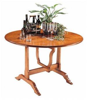 ROUND WINE TASTING DINING TABLE