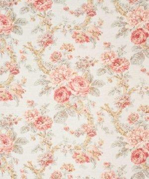 Bennison Damask Rose Fabric