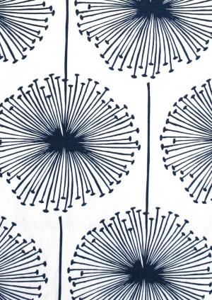 Borderline Dandelion Puff Fabric