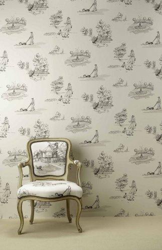 Buy Nina Campbell Perroquet Promenade Wallpaper online Alexander  Interiors,Designer Fabric, Wallpaper and Home decor goods