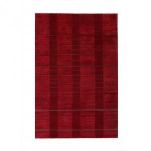 NOBILIS MITTLE GRAVURE RUG (RED/DARK RED, 2.5 x 3.5)