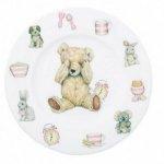 ROY KIRKHAM BONE CHINA | TEDDY TIME PINK CUP, PLATE AND BOWL