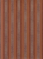Borderline Bamboo Stripe Brown Wallpaper
