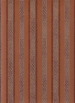 Borderline Bamboo Stripe Brown Wallpaper
