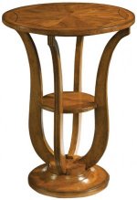 LYRE BASE ROUND TABLE