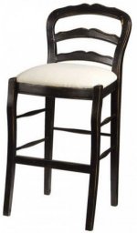 HANDMADE FRENCH BARSTOOL IN BLACK