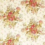 MULBERRY FLORAL BOUQUET    FABRIC