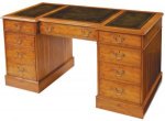 HANDMADE DOUBLE PEDESTAL DESK