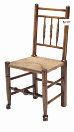 HANDMADE DALES SPINDLE BACK CHAIR