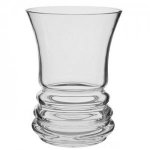 DARTINGTON CRYSTAL WIBBLE WIDE VASE