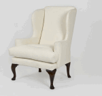 ALEXANDERS BRIGHTWELL CUSHION SEAT WING ARMCHAIR