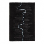 NOBILIS RUISSEAU RUG (BLACK, 1.8 x 2.7)